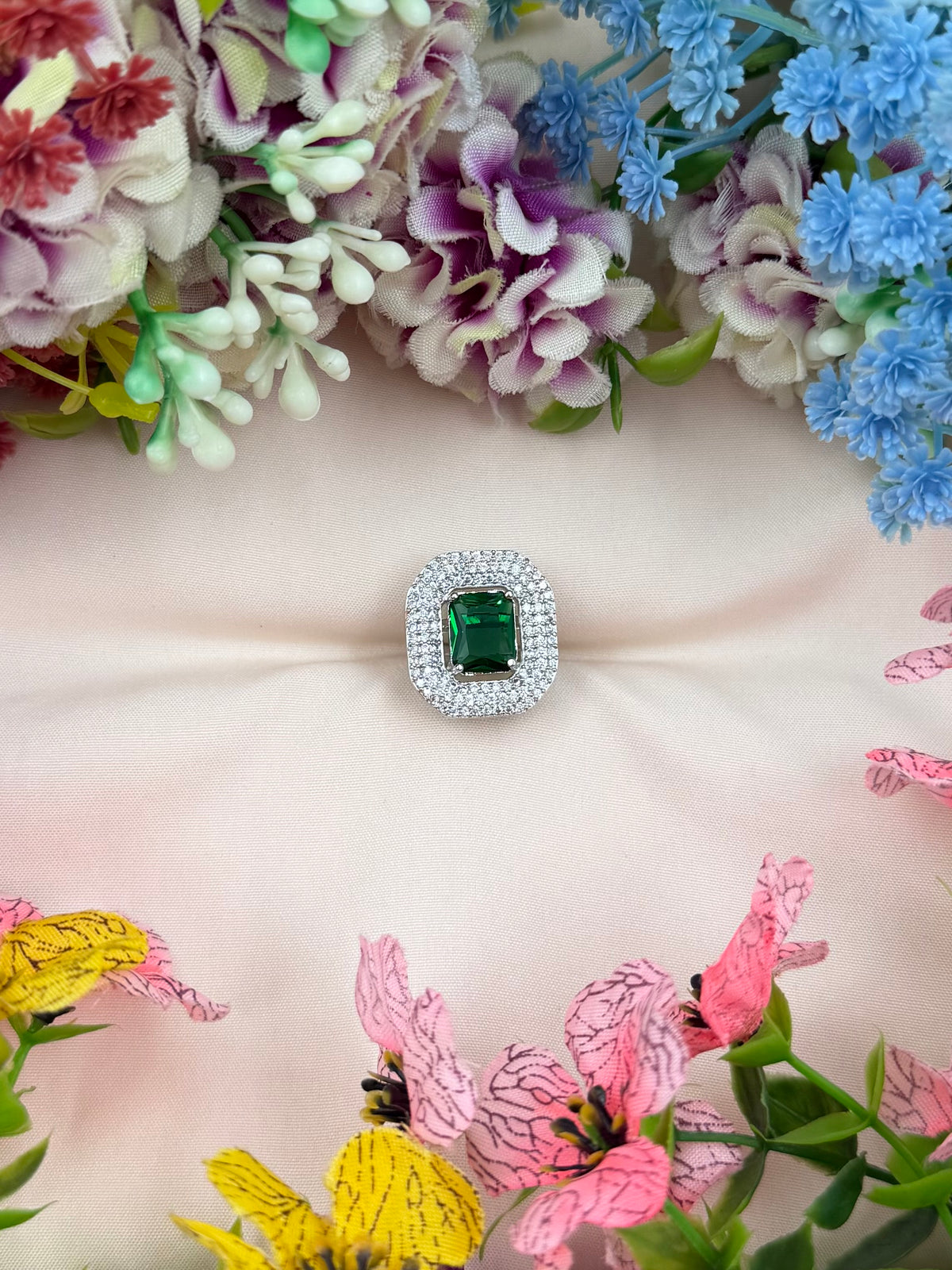 Prachi American Diamond Ring (Adjustable) shoot pending