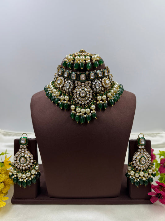 Seema Polki Kundan Choker Necklace Set