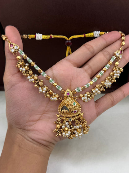 Pooja Premium Chorski Necklace Set