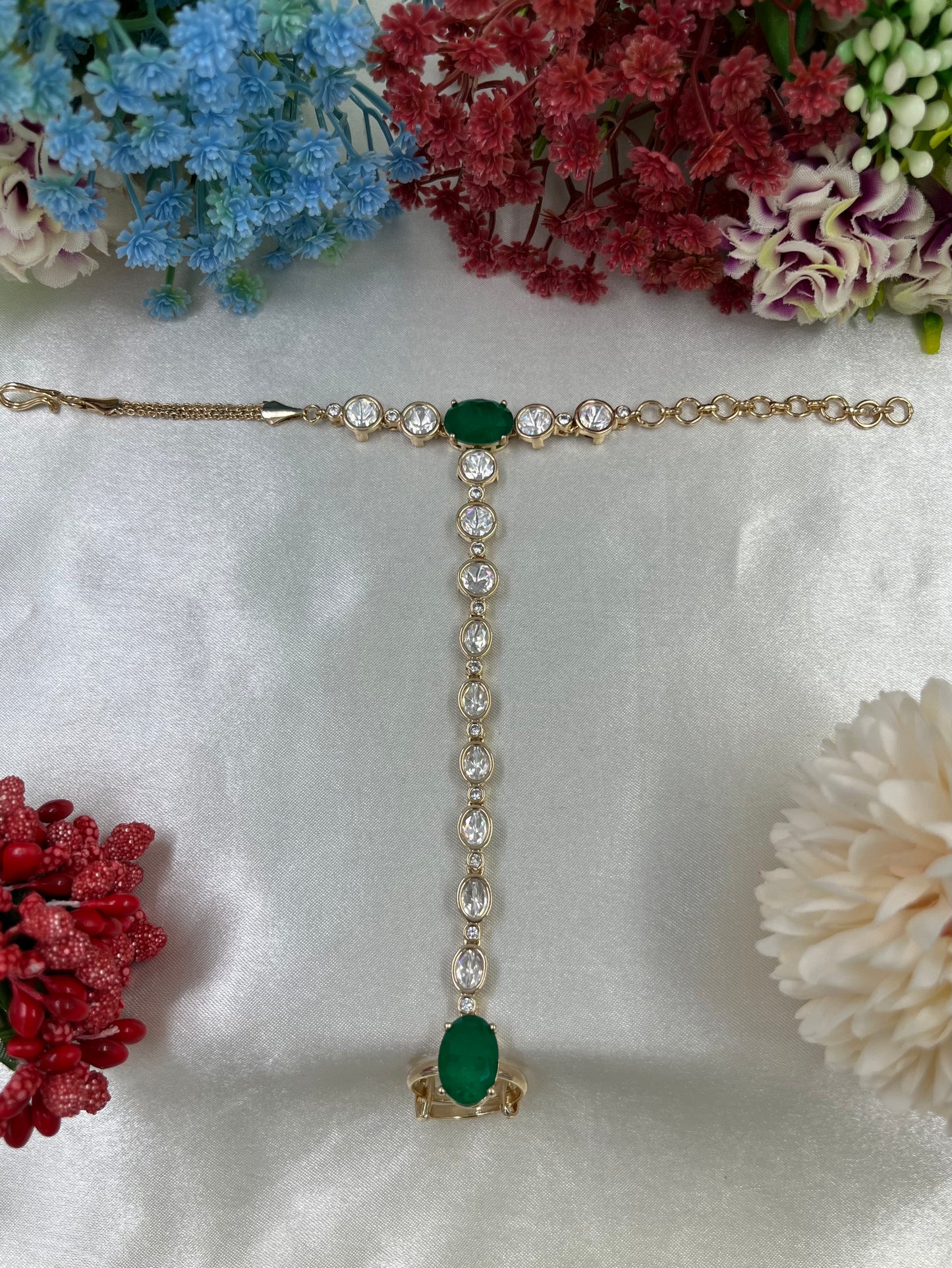 Eternal Moissanite Premium Hath Panja (One pis)