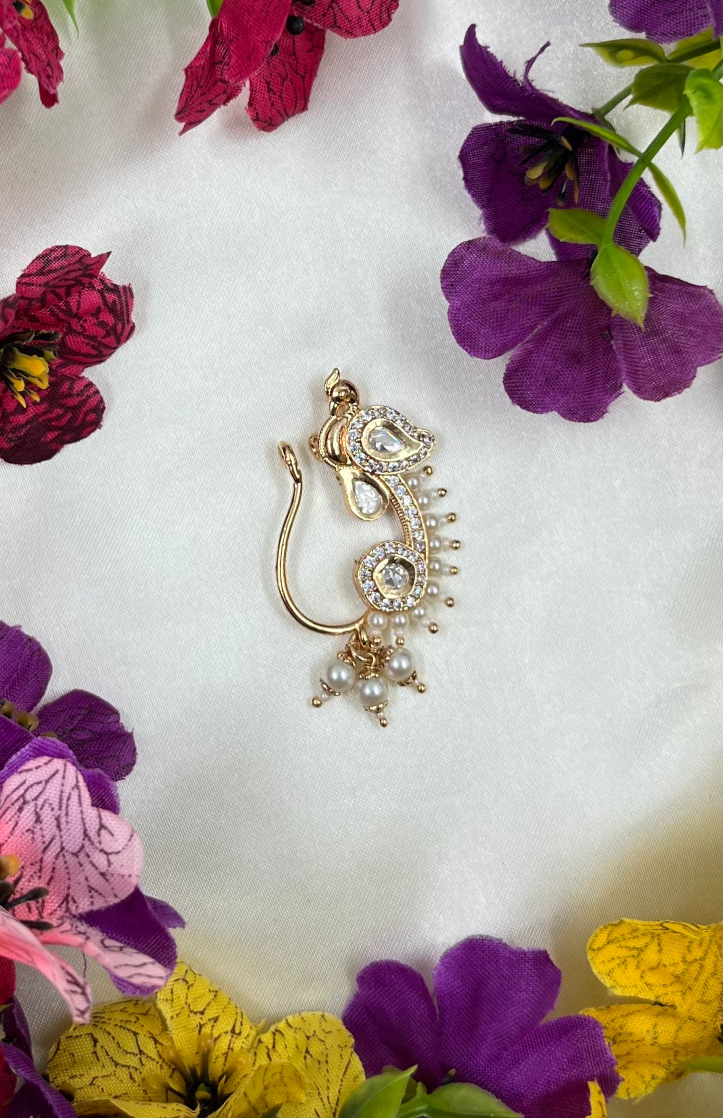 Mythilli Moissanite Nose Ring