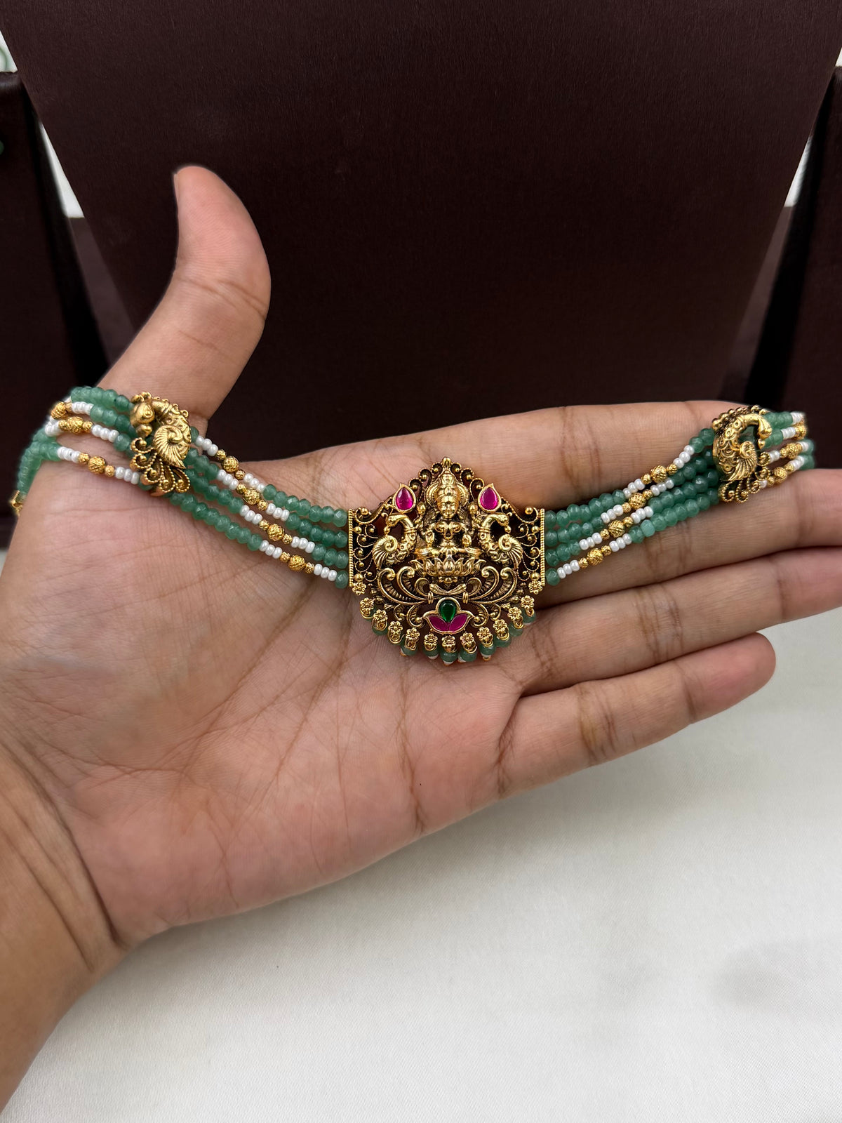 Navya South Indian choker Necklace Set