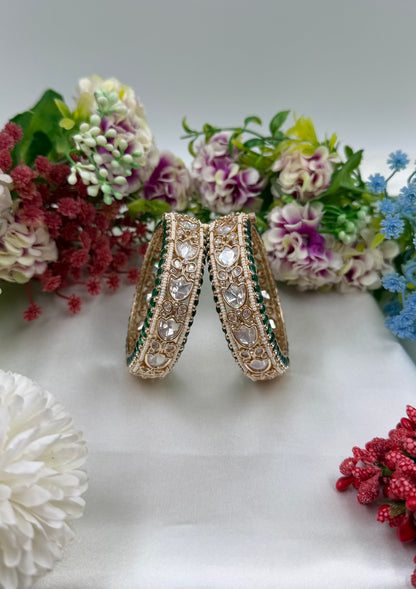 Shraddha Moissanite Bangle (Openable)