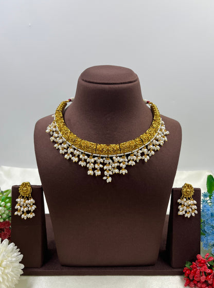 Trisha Traditional South Indian Necklace