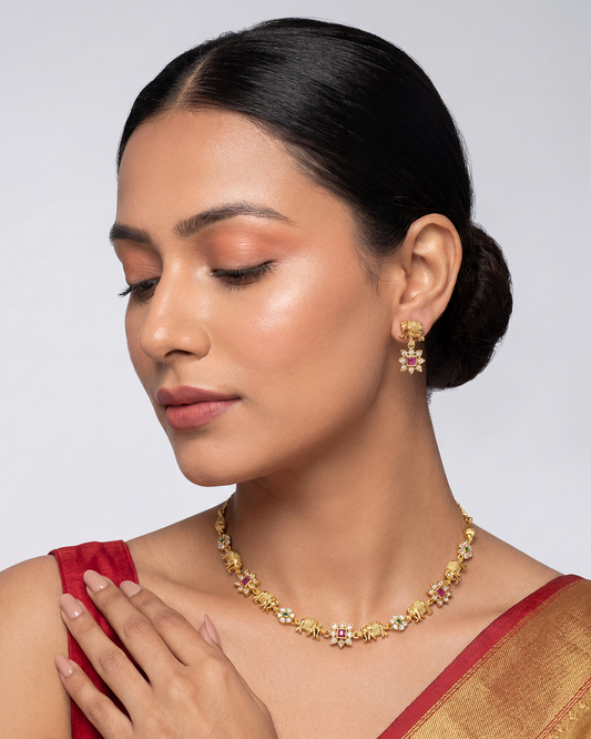Deepa South Tradition Delicate Necklace