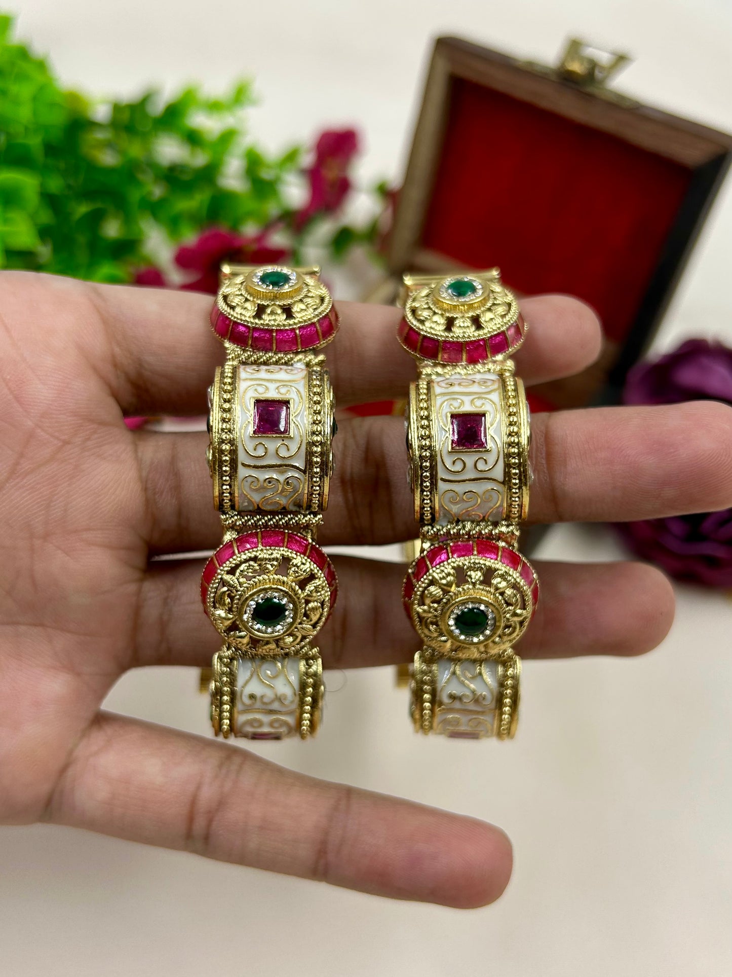 Harshita Chorski Bangles (Openable)