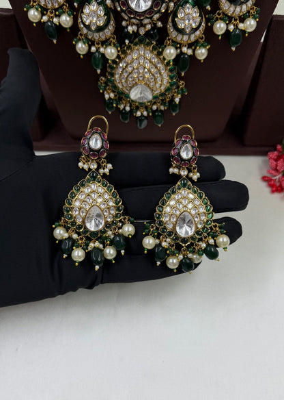 Chandrika Polki Kundan Necklace Set