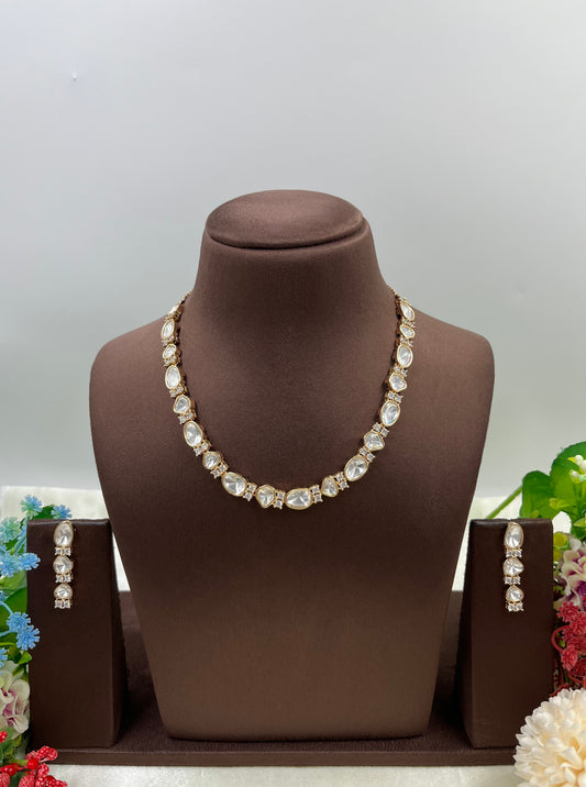 Falak Moissanite Necklace
