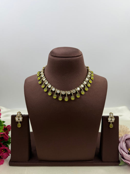Pooja Premium Victorian Necklace Set