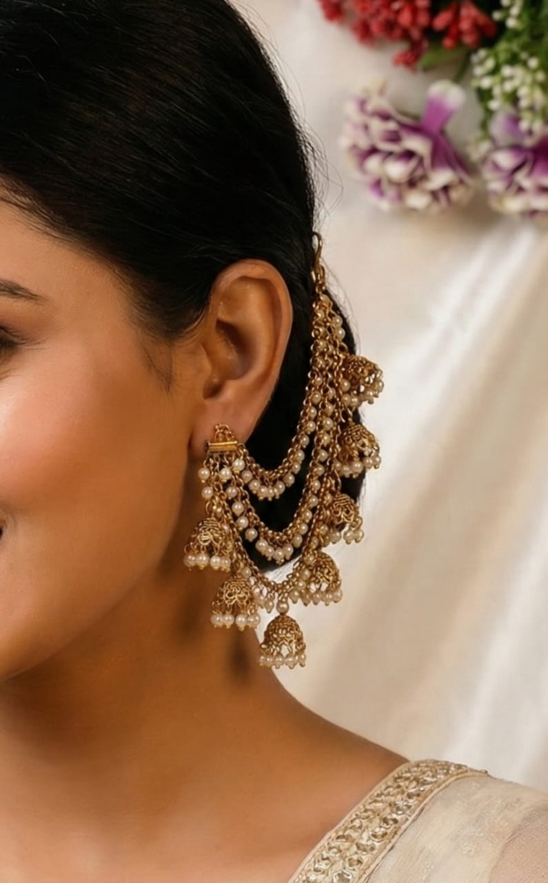 Vani Jhumka Ear Chain