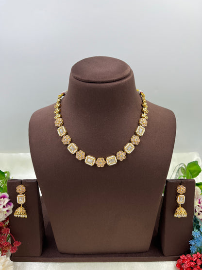 Multi Delicate Kundan Necklace
