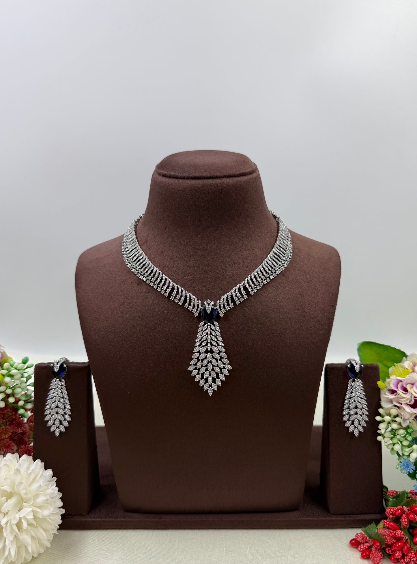 Rubina American Diamond Premium Necklace