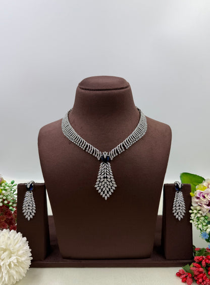 Rubina American Diamond Premium Necklace