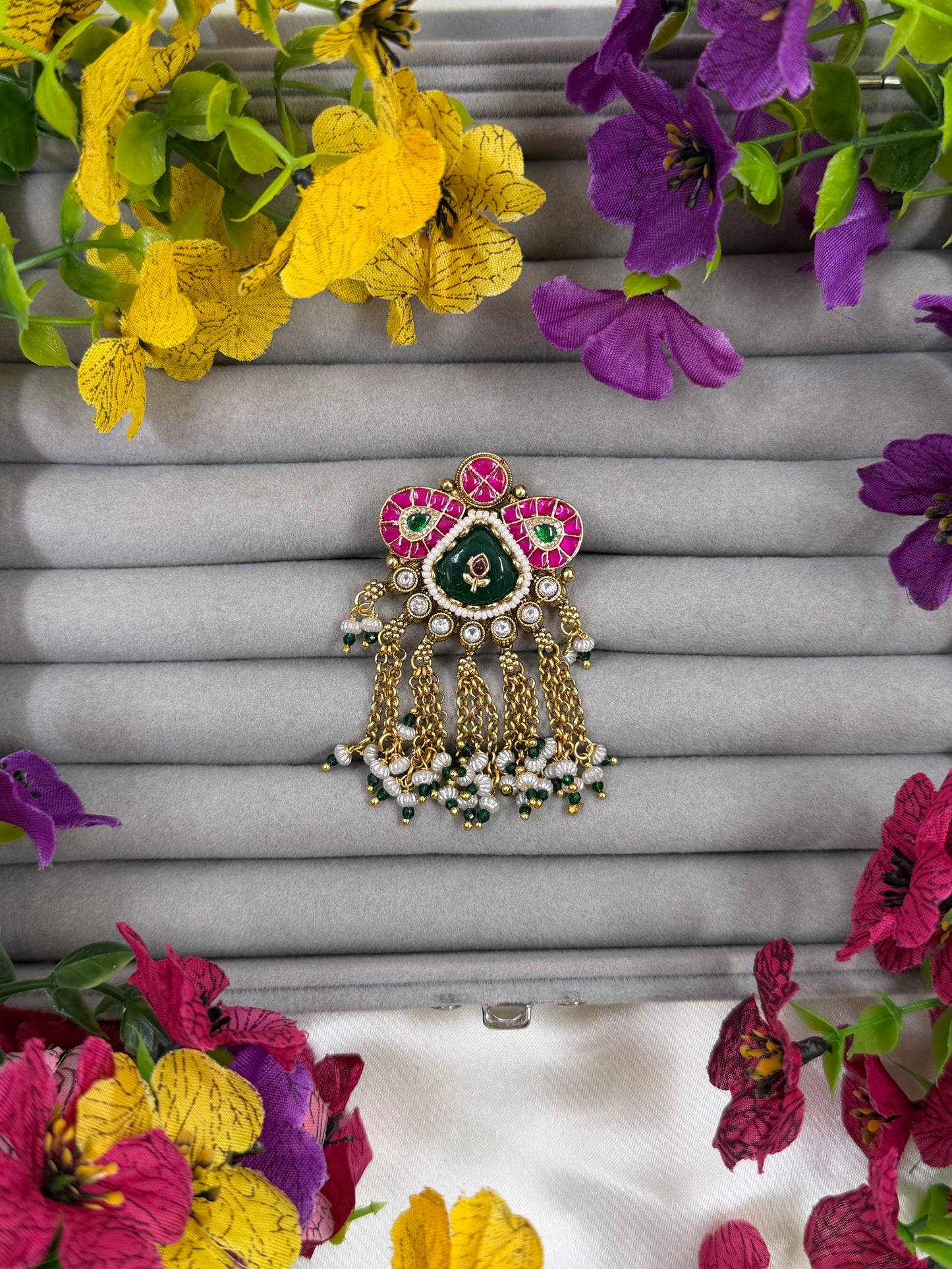 Asha Heritage Ring (Adjustable)