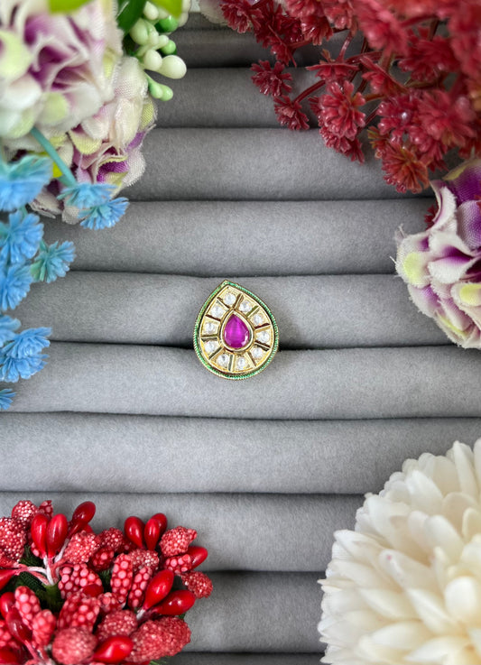 Mitali Moissanite Ring