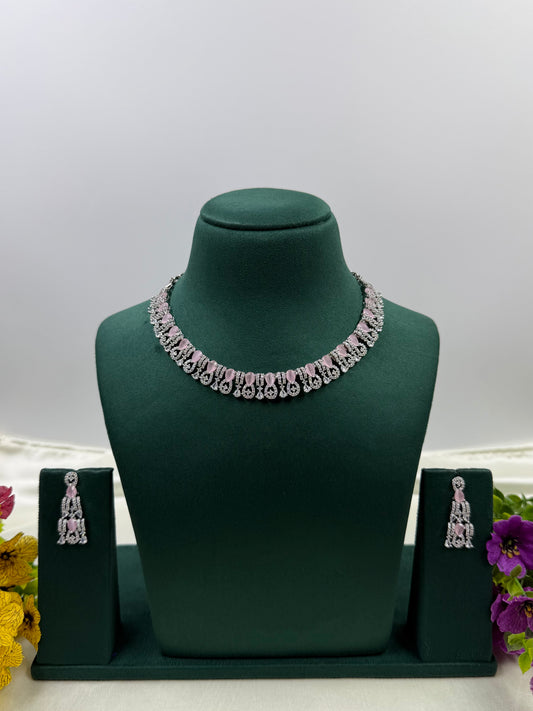 Sophia American Diamond Necklace
