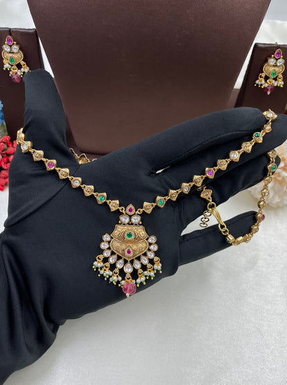 Neata Heritage Semi Long Necklace