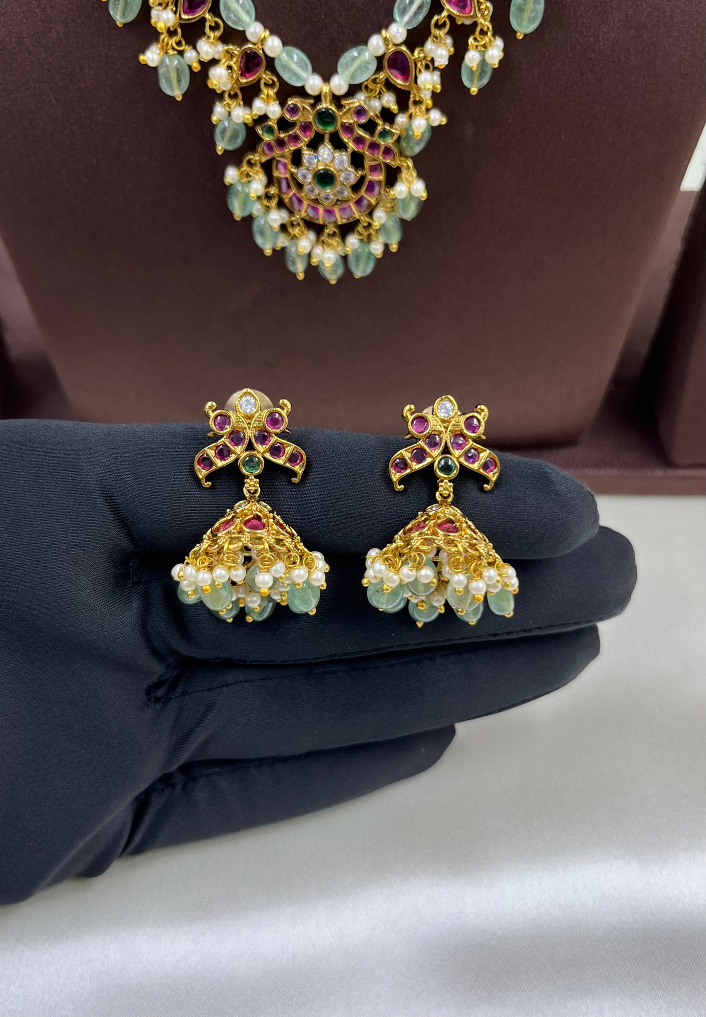 Jaanvi Traditional Semi Long Necklace