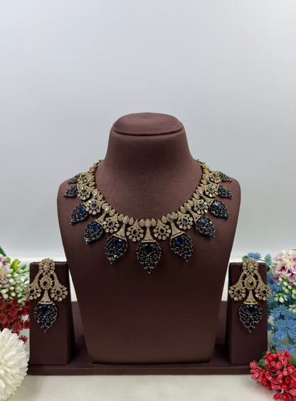 Reyanshi Victorian American Diamond Premium Necklace