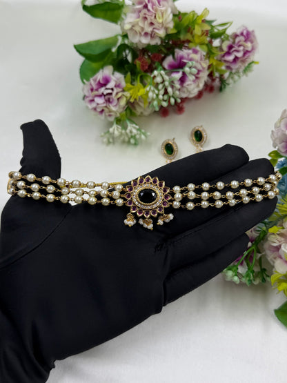 Ambika Victorian Traditional Choker