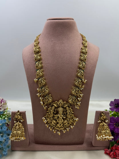 Samara South Indian Long Necklace Set