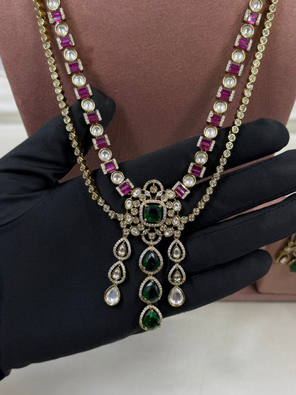 Mamta Victorian Long Necklace Set