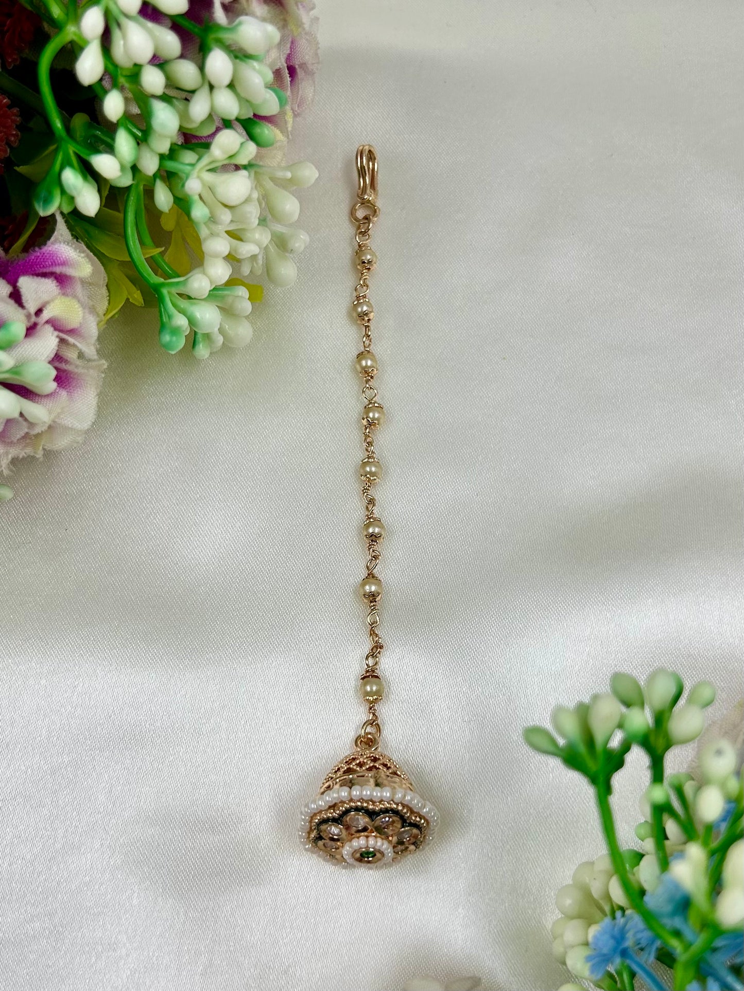 Hetvi Moissanite Mang Tika
