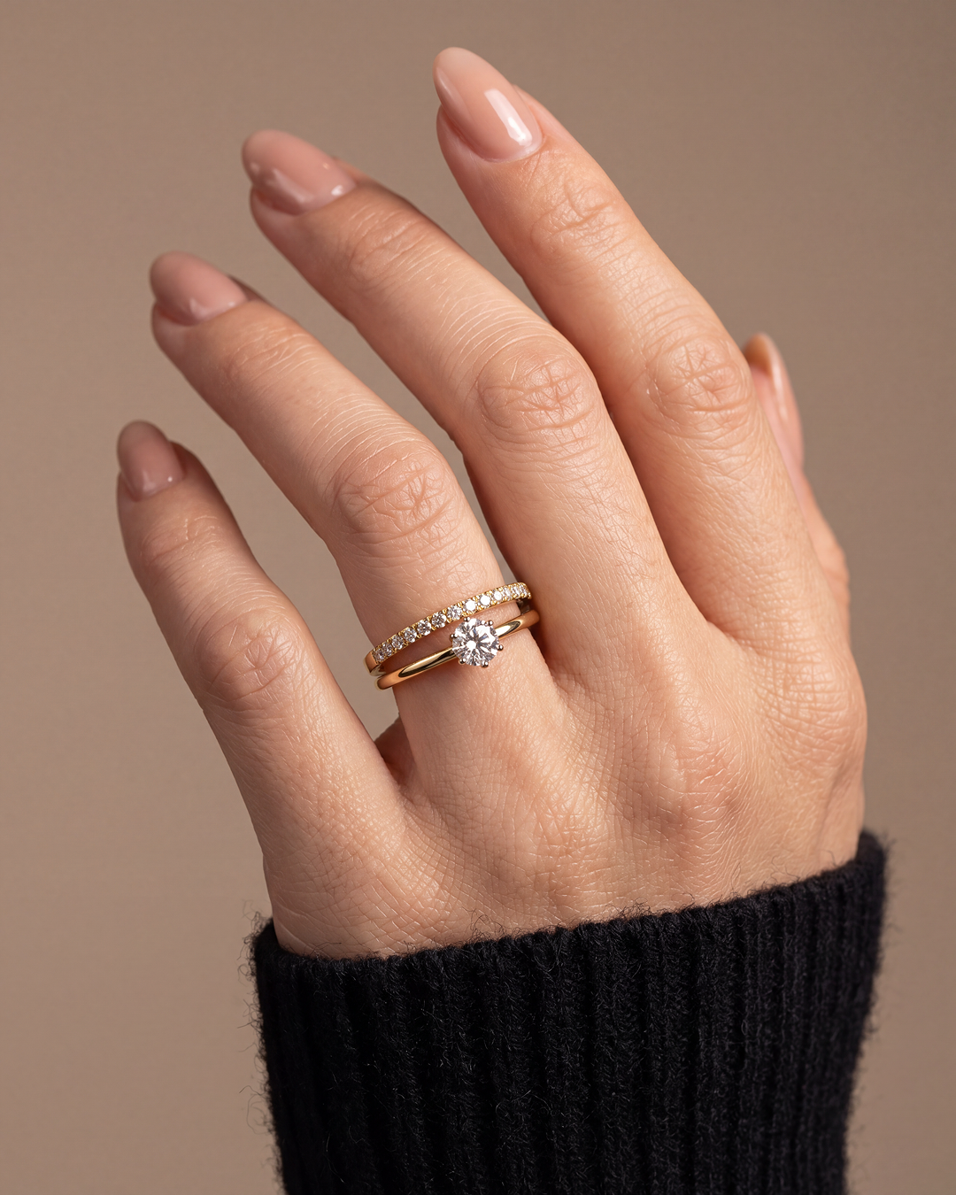 Ely Anti-Tarnish Stainless Steel Ring