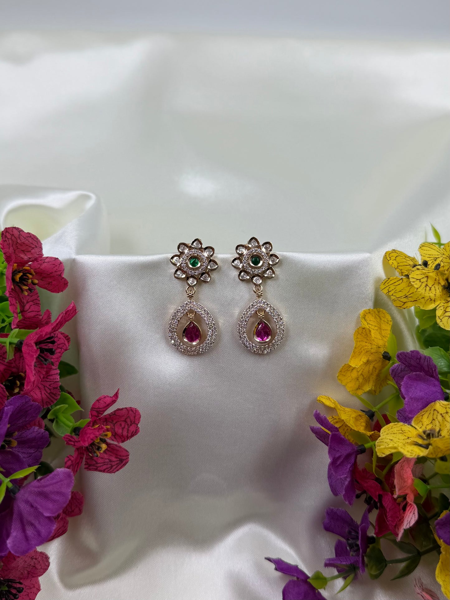 Melina Moissanite Earring