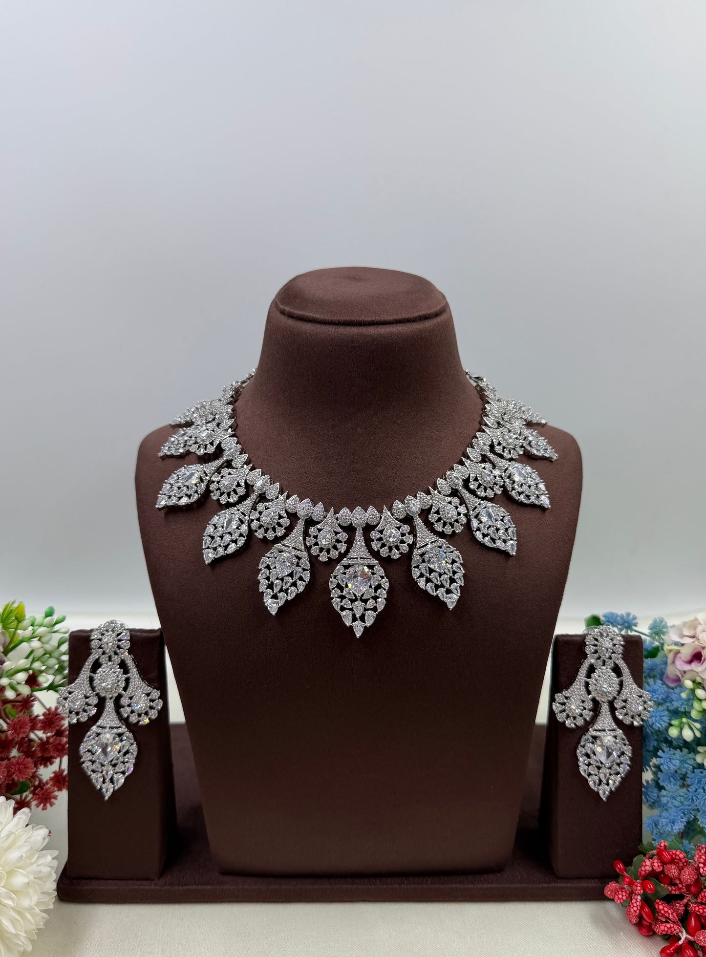 Elegant American Diamond Premium Necklace