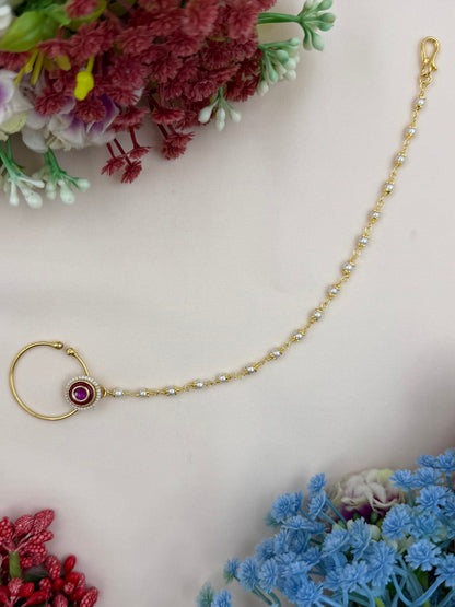 Vandana Traditional Indian Nose Ring