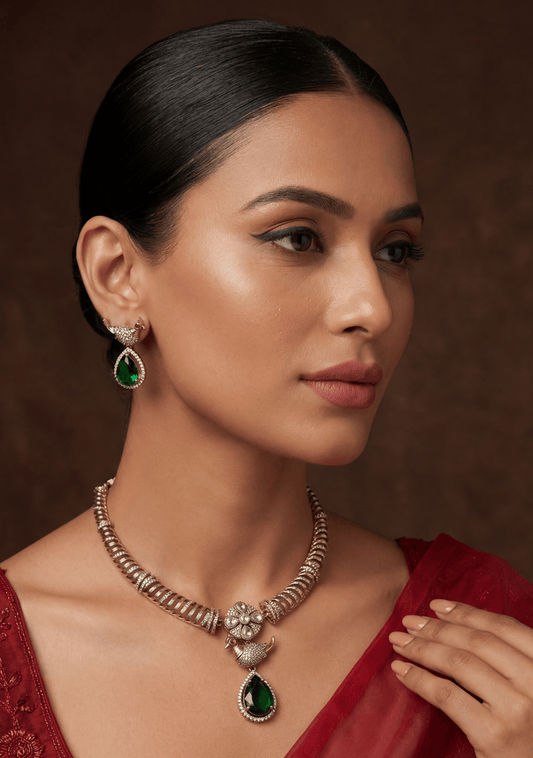 Malini Victorian Traditional Necklace