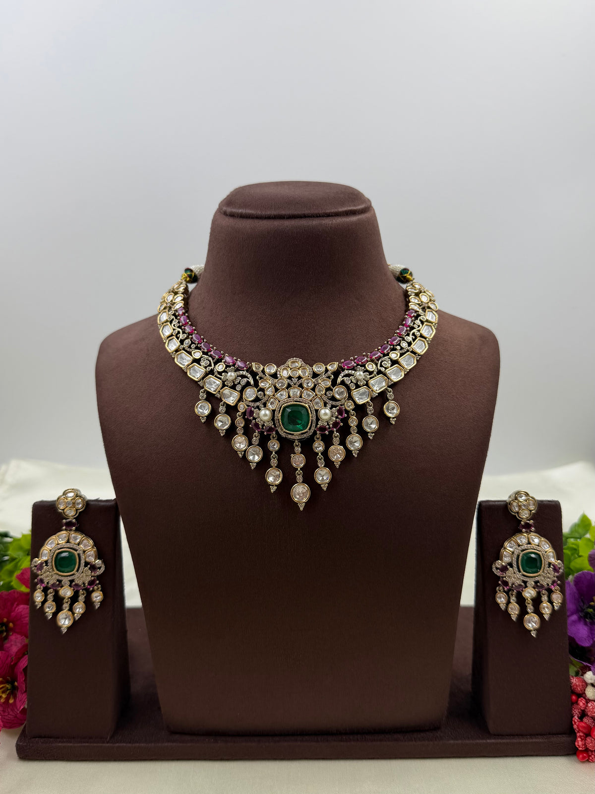 Deeksha Victorian Necklace Set