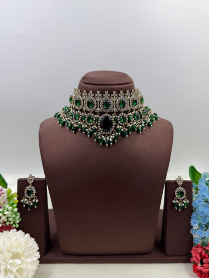 Samiksha Victorian Choker Necklace Set