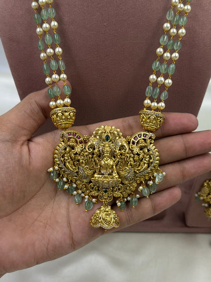 Diya South Indian Long Necklace Set