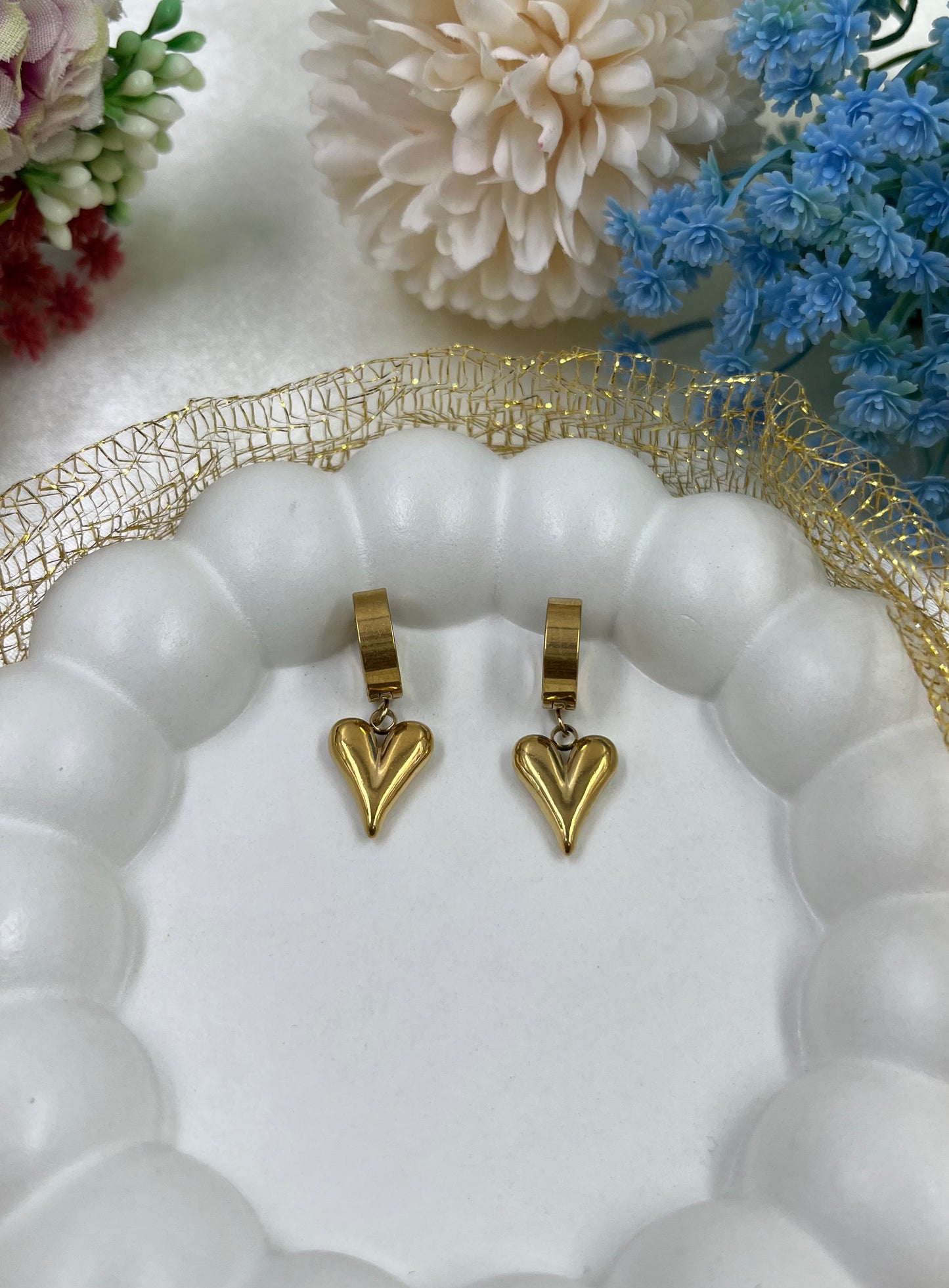 Aria Gold Plated Earing