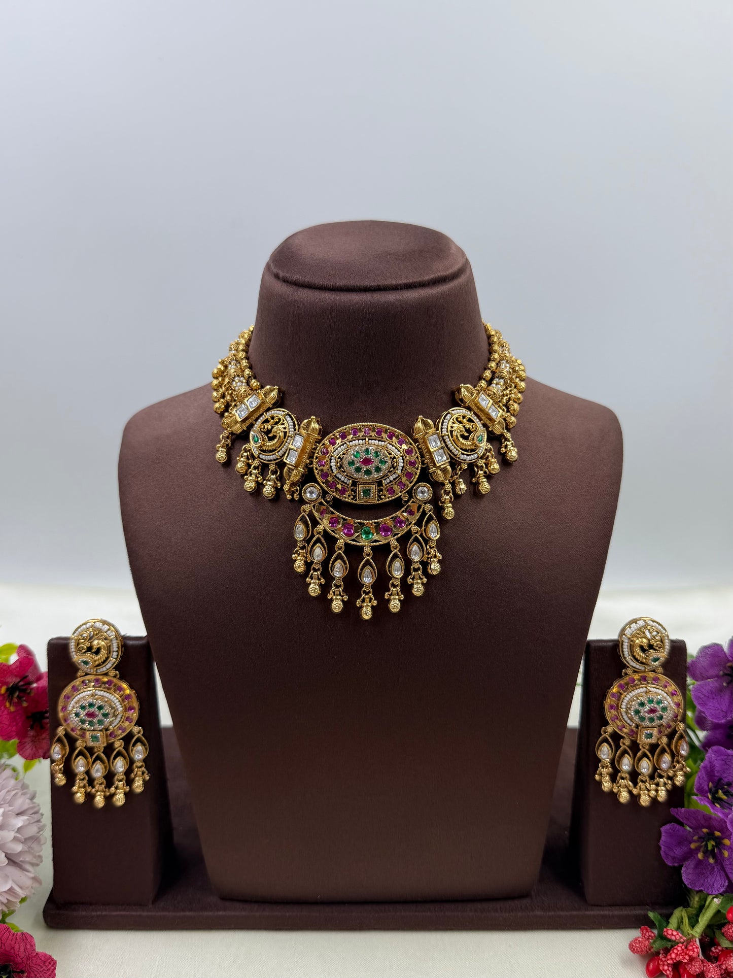 Aanya Heritage Chorski Necklace Set