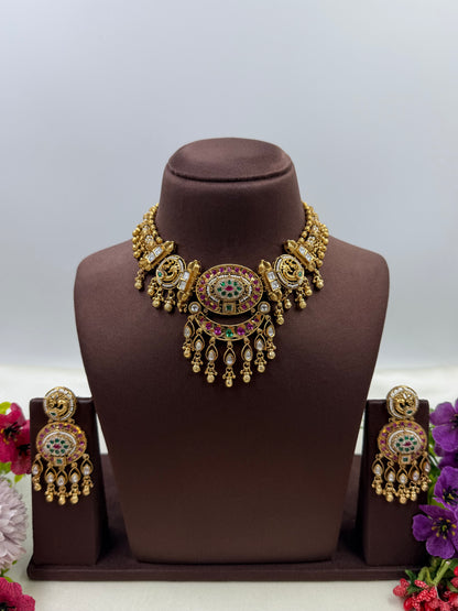 Aanya Heritage Chorski Necklace Set