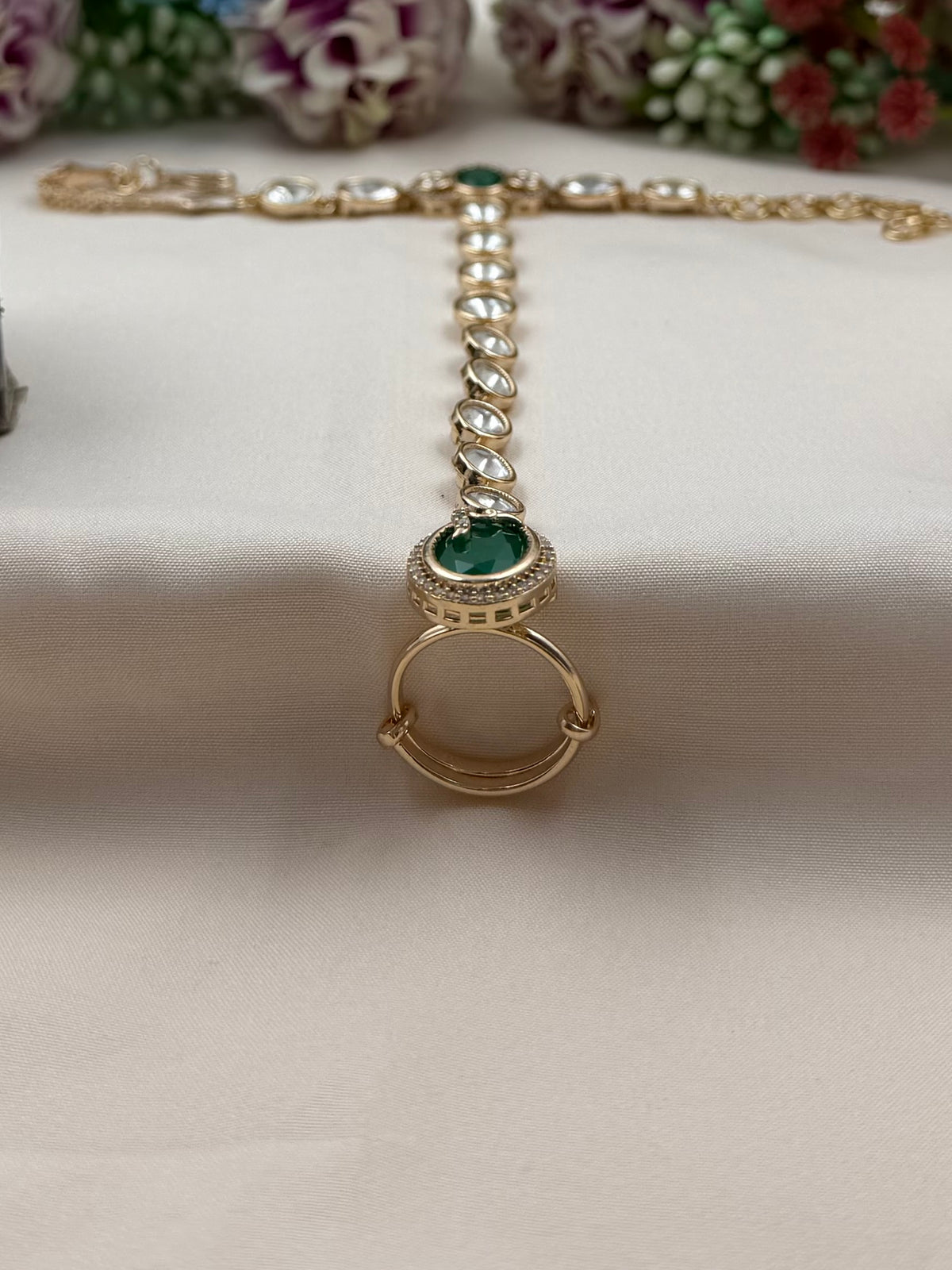 Sneha Moissanite Hath Panja (One Pis)