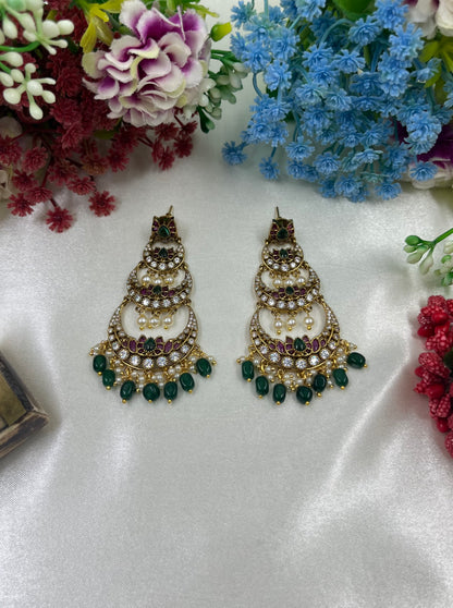 Usha Victorian Kundan Earing
