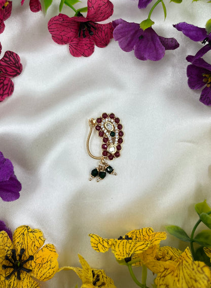 Regina Moissanite Nose Ring