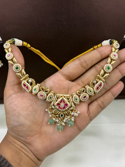 Shreya Heritage Chorski Necklace Set