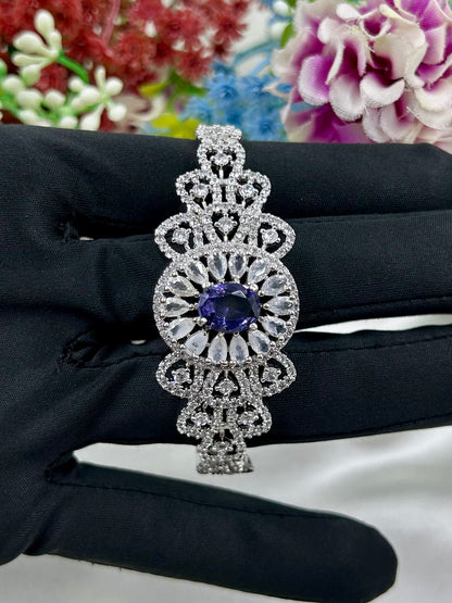 Tanvi American Diamond Bracelet (Openable)