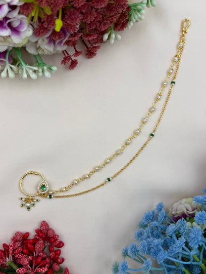 Krishna Traditional Indian Nose Ring