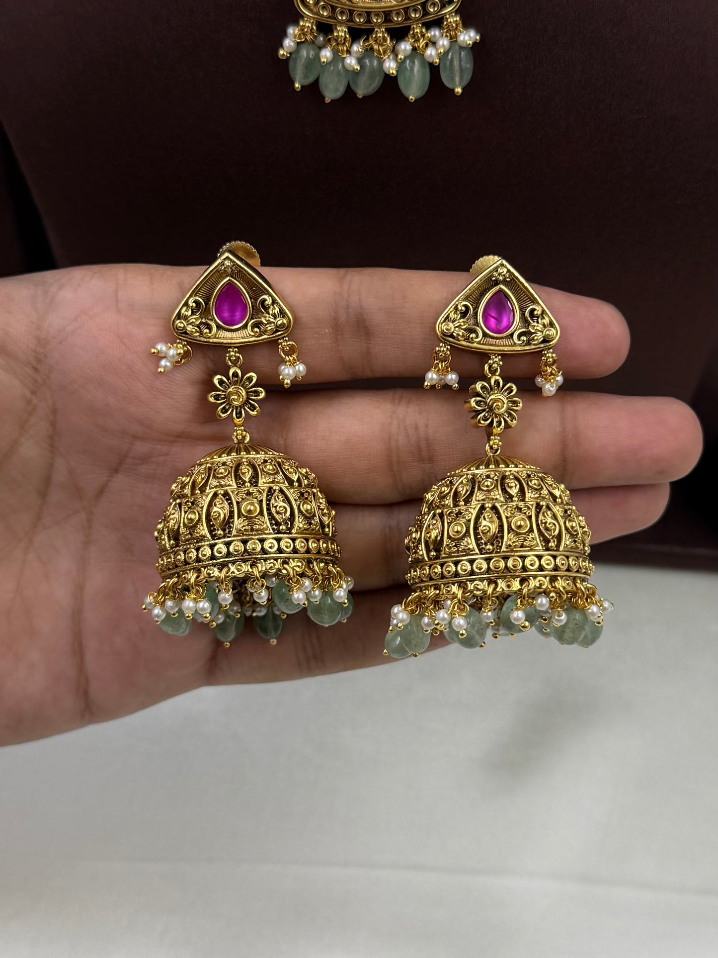 Tvesha Premium Heritage Choker Set