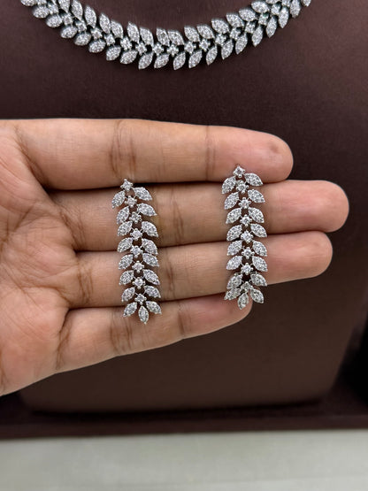 Rishika American Diamond Necklace Set