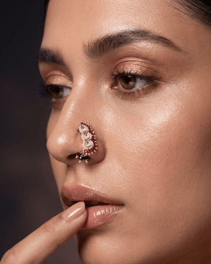 Eesha Moissanite Nose Ring