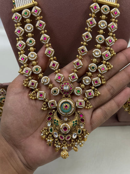 Vedika Premium Heritage Long Necklace Set
