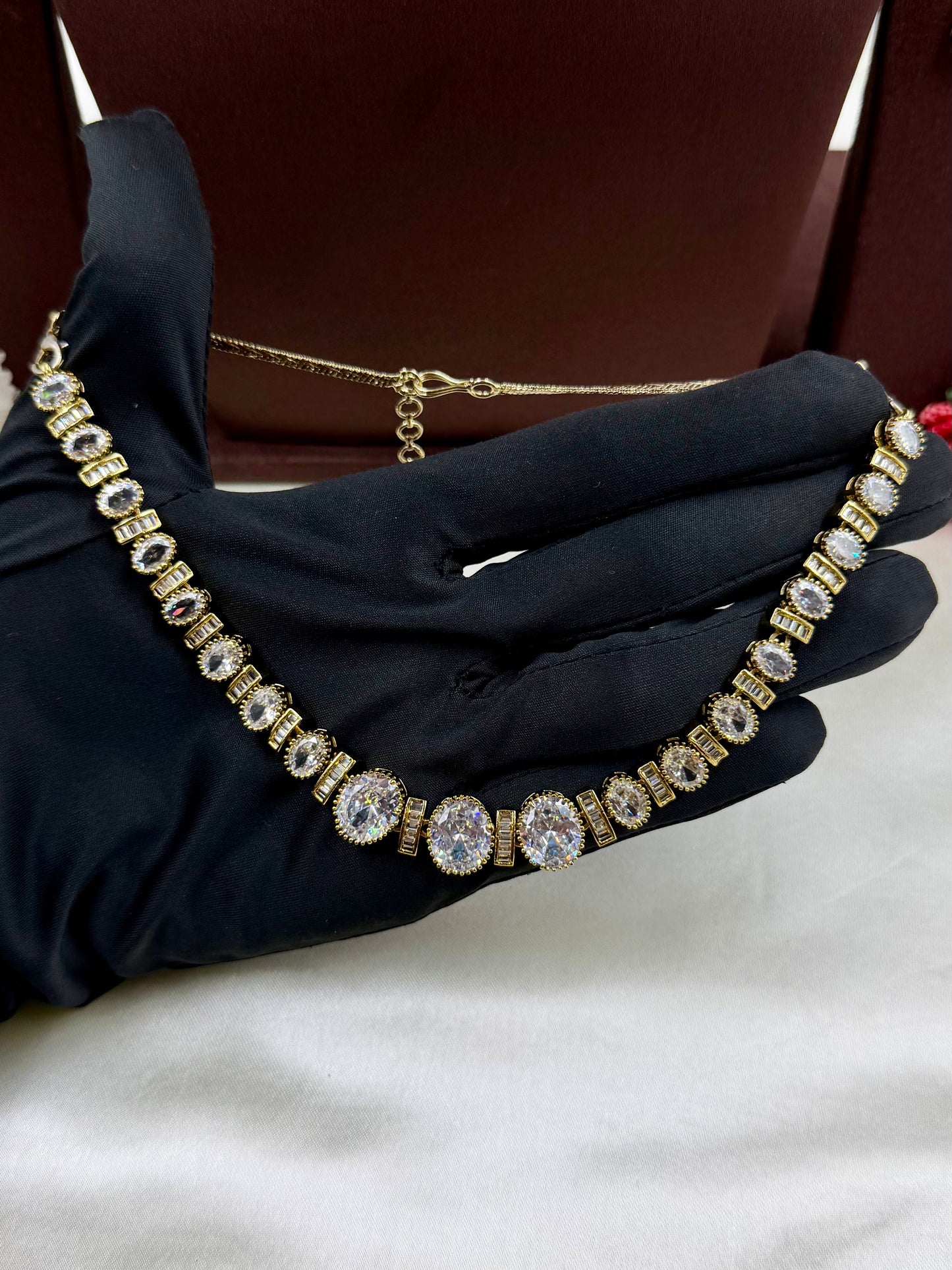 Vaishali Victorian Delicate Necklace