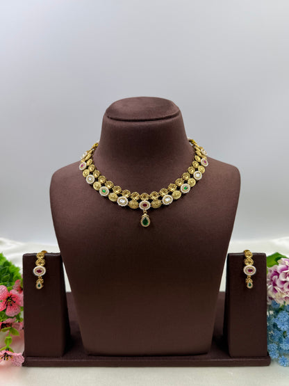 Kriti Chorski Delicate Necklace set